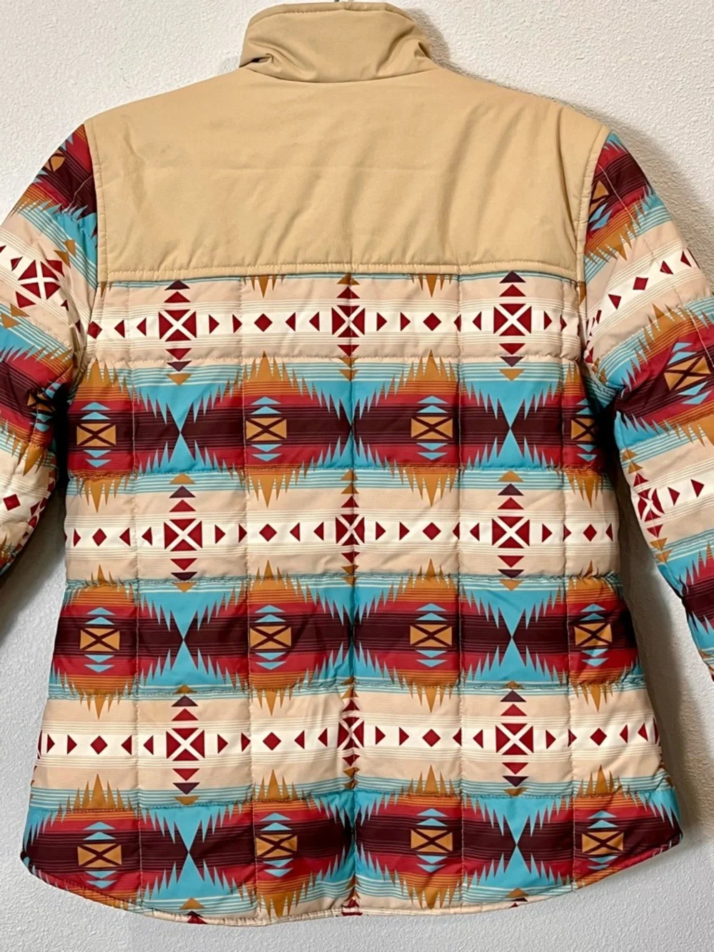Ariat Girls Crius Insulted Jacket Serrano Southwestern Print L Like-New Aztec
